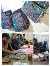 PEMBAGIAN SERAGAM RT RW SEKALURAHAN KALITEKUK